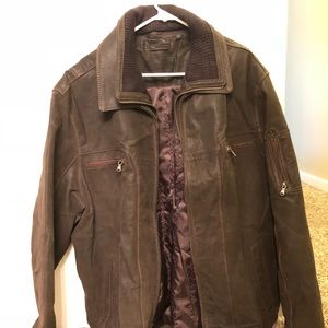 Roundtree & Yorke genuine leather jacket